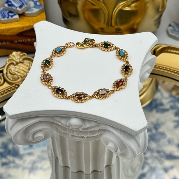 🆕 CRYSTAL HAZE 🧿 NWT Rainbow Evil Eye Bracelet - Picture 9 of 16